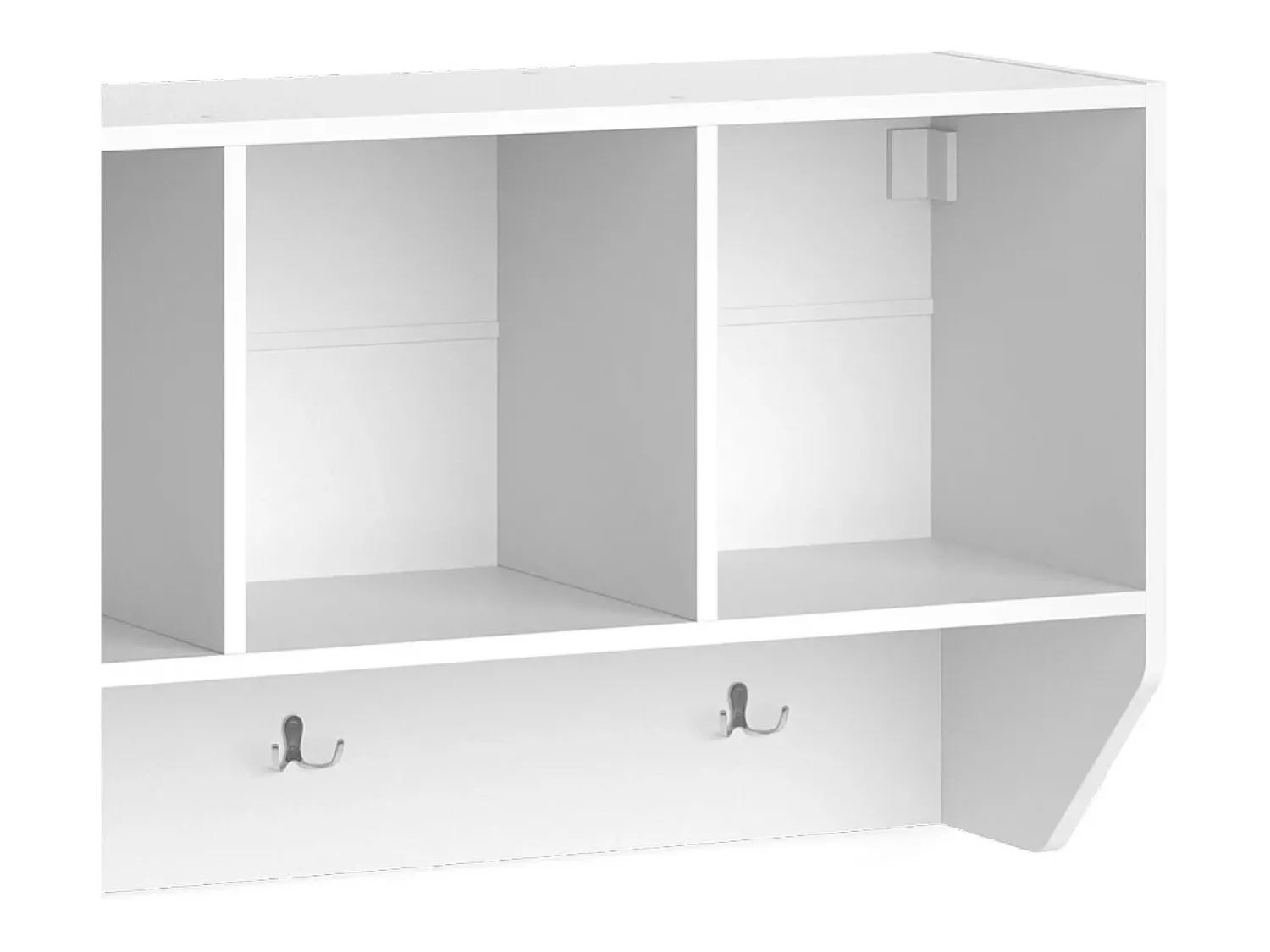 Prateleira*Vicco Prateleira de parede para o quarto das crianças 107.2x31x56 luigi Branco