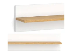 Prateleira|Vicco Prateleira de parede para o quarto das crianças 70x18.4x20 malia Branco