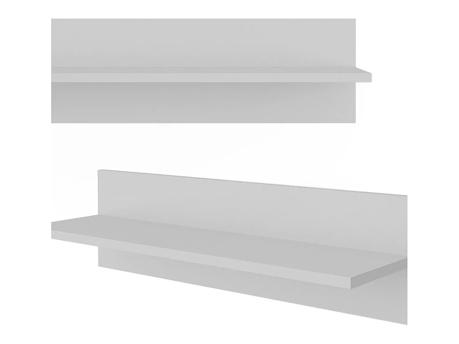 Vicco Prateleira de parede para o quarto das crianças 70x20x20 ajaton Branco