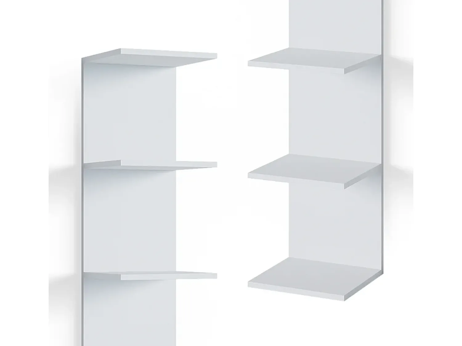 Prateleira*Vicco Prateleira de parede para o quarto das crianças 30x28x190 paolo Branco