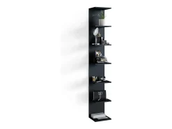 Clearance Vicco Prateleira de parede 30x28x190 paolo Preto