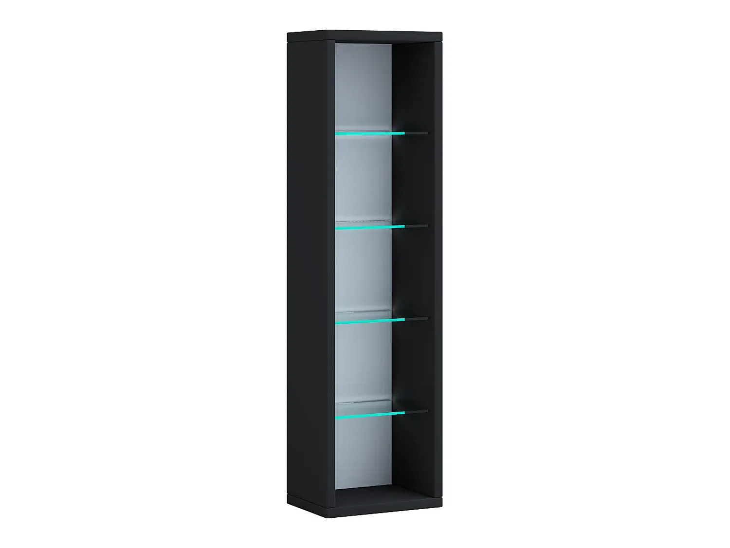 VCM Prateleira de parede Rasato Preto A. 77 x L. 21 x P. 14 cm^ Prateleira