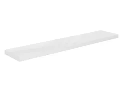 Prateleira| Prateleira de parede suspensa 120x23,5x3,8 cm MDF PT778082 Branco