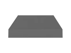 Prateleira| Prateleira de parede suspensa 40x23x3,8 cm MDF cinza PT163831 Cinzento