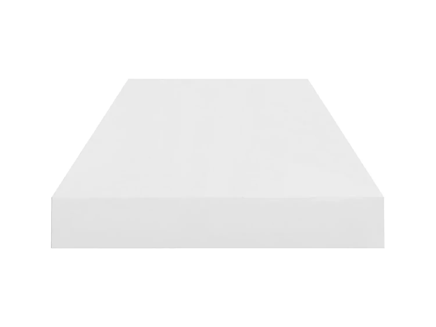 Prateleira* Prateleira de parede suspensa 60x23,5x3,8 cm MDF PT339757 Branco