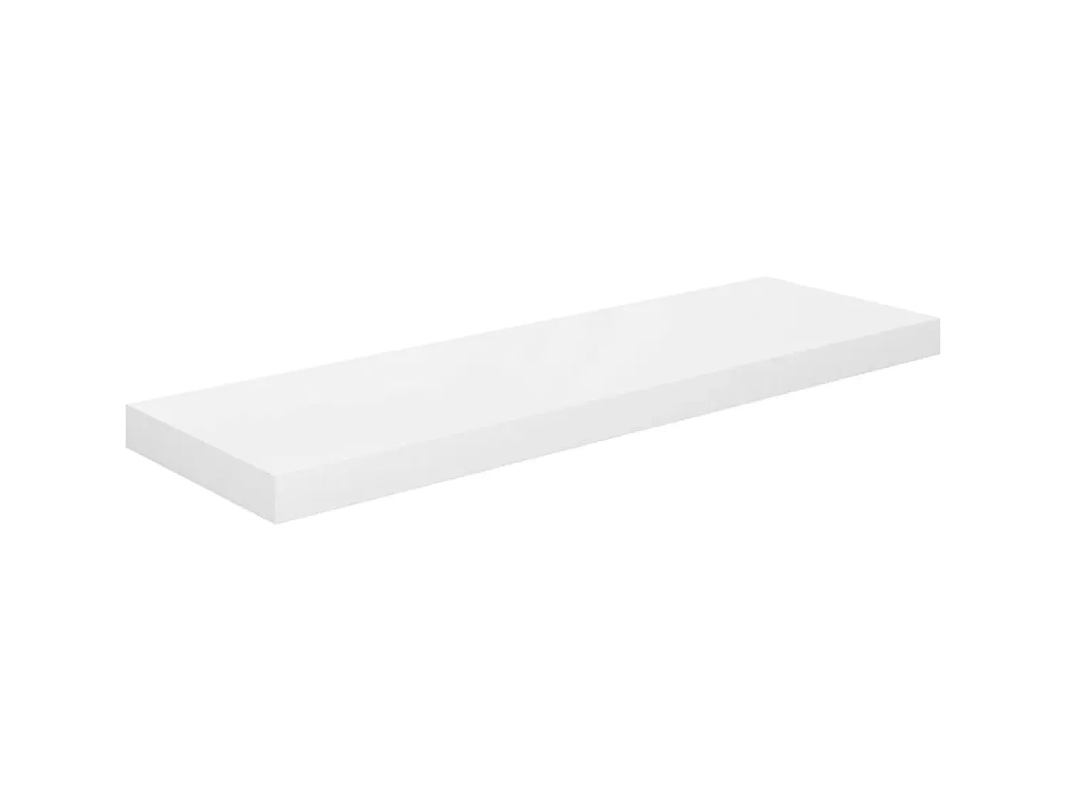 Prateleira de parede suspensa 80x23,5x3,8 cm MDF PT827137^ Prateleira