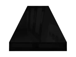 Prateleira| Prateleira de parede suspensa 120x23,5x3,8 cm MDF PT567653 Preto