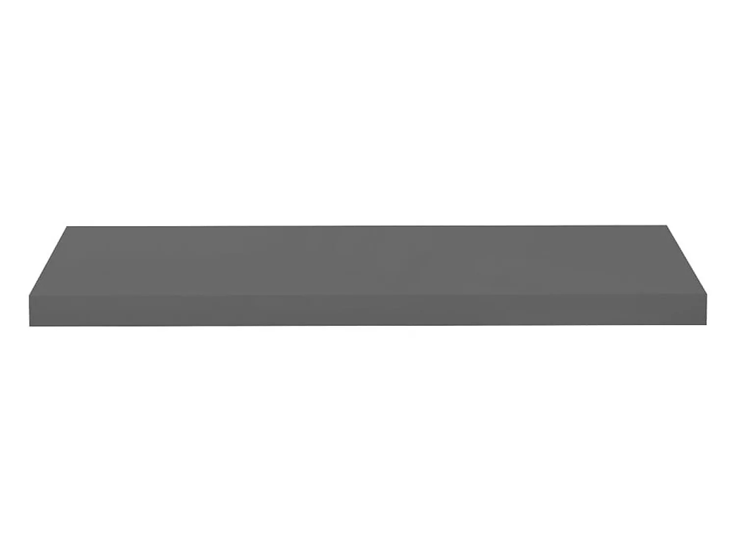 Prateleira* Prateleira de parede suspensa 80x23,5x3,8 cm MDF PT897695 Cinzento