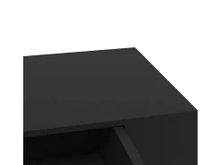 vidaxl Prateleira de parede suspensa com gaveta 48x25x8 cm^ Prateleira
