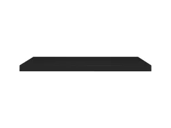 Prateleira* Prateleira de parede suspensa 90x23,5x3,8 cm MDF PT616018 Preto