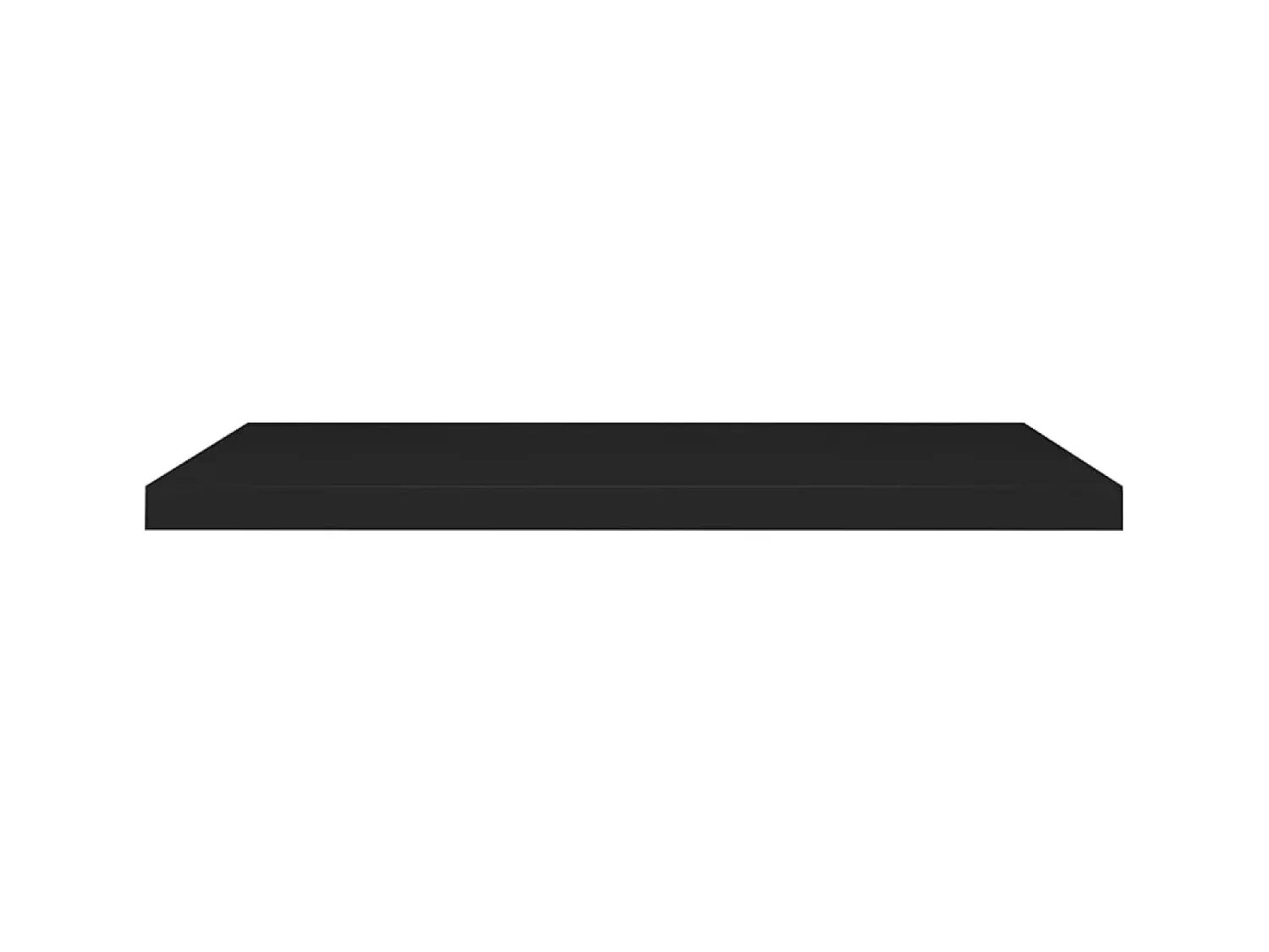 Prateleira* Prateleira de parede suspensa 90x23,5x3,8 cm MDF PT616018 Preto