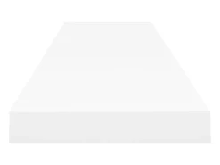 Prateleira* Prateleira de parede suspensa 120x23,5x3,8 cm MDF PT879775 Branco