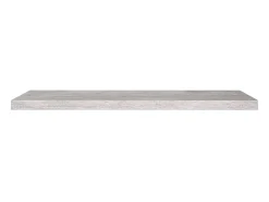 Best Prateleira de parede suspensa 90x23,5x3,8 cm MDF cinza cimento PT107565 Cinzento