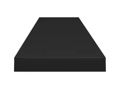 Clearance Prateleira de parede suspensa 120x23,5x3,8 cm MDF PT611648 Preto