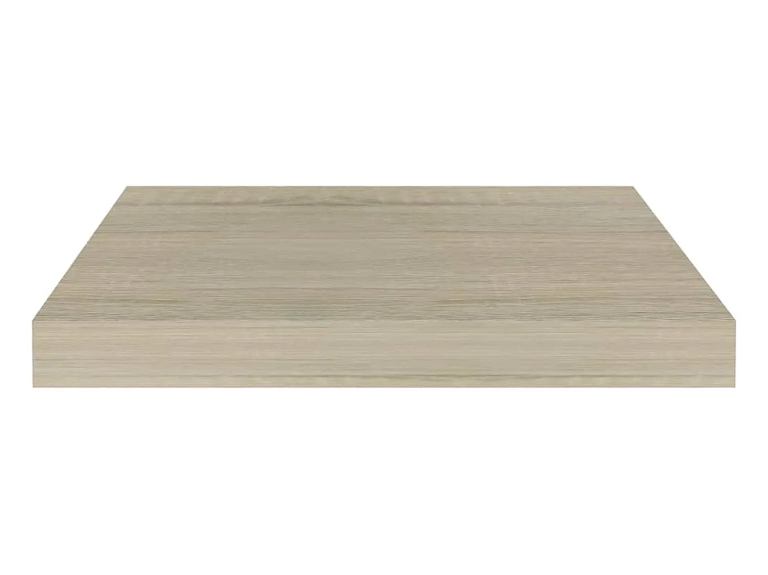 Prateleira de parede suspensa 40x23x3,8 cm MDF cor carvalho PT436896 Castanho