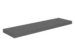 Prateleira de parede suspensa 90x23,5x3,8 cm MDF PT288238^ Prateleira