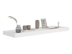 Prateleira de parede suspensa 80x23,5x3,8 cm MDF PT242231^ Prateleira