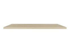 Prateleira| Prateleira de parede suspensa 120x23,5x3,8 cm MDF cor carvalho PT394770 Castanho