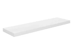 Prateleira de parede suspensa 90x23,5x3,8 cm MDF PT979744^ Prateleira