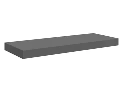 Prateleira*vidaxl Prateleira de parede suspensa 60x23,5x3,8 cm MDF Cinzento