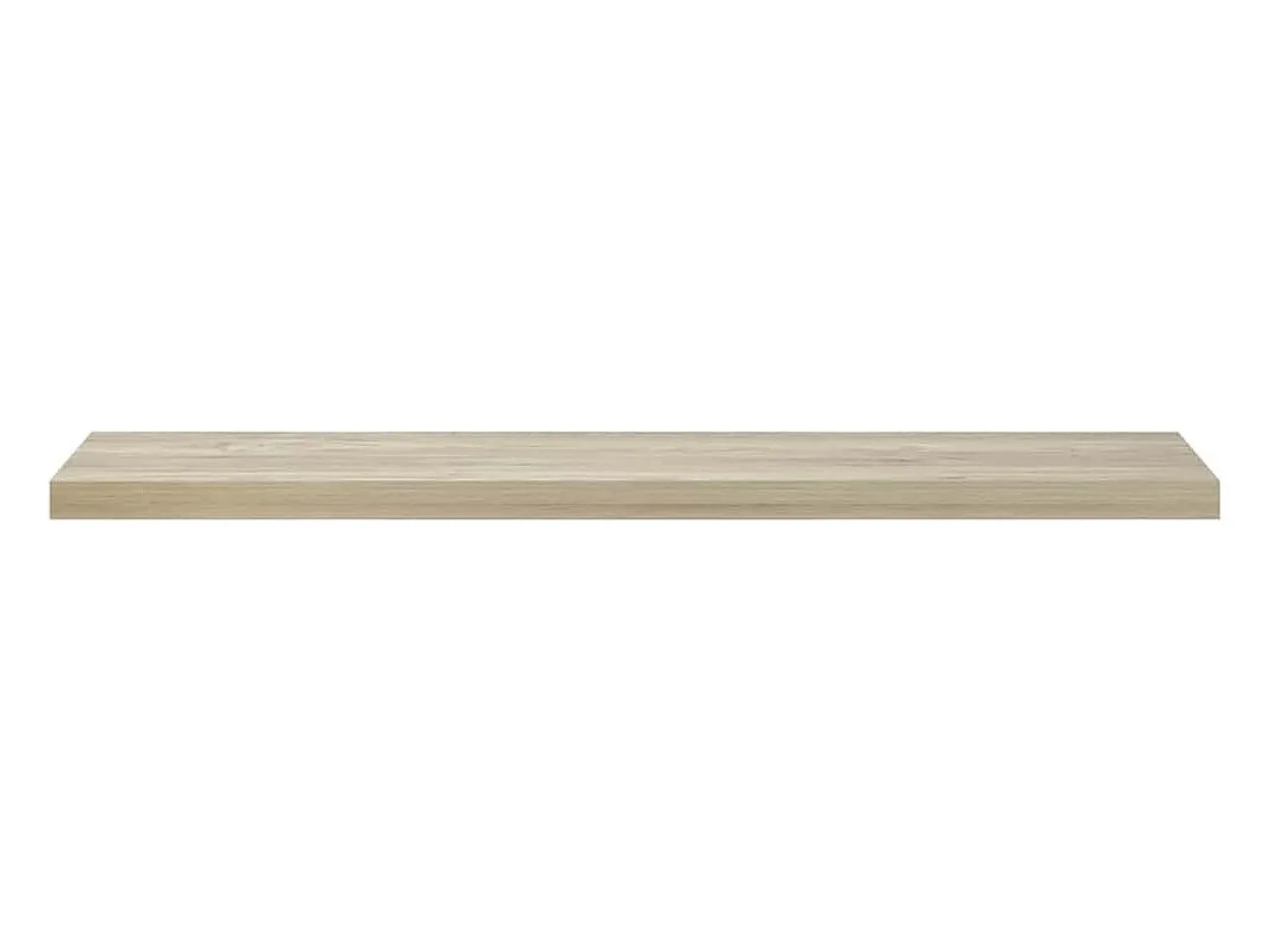 vidaxl Prateleira de parede suspensa 120x23,5x3,8 cm MDF cor carvalho^ Prateleira