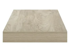 Prateleira*vidaxl Prateleira de parede suspensa 50x23x3,8 cm MDF cor carvalho Castanho