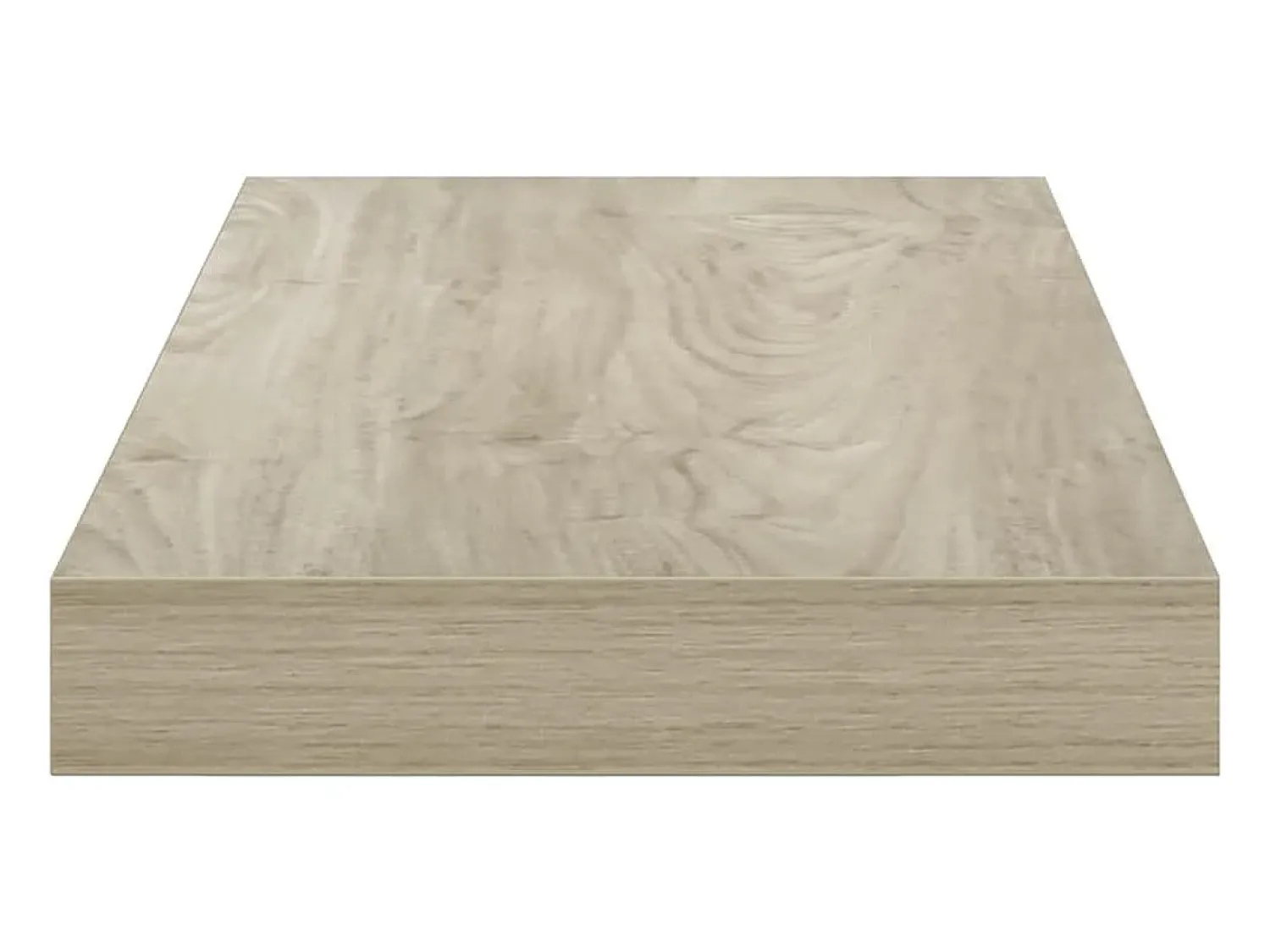 Prateleira*vidaxl Prateleira de parede suspensa 50x23x3,8 cm MDF cor carvalho Castanho