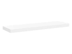 Hot vidaxl Prateleira de parede suspensa 80x23,5x3,8 cm MDF Branco