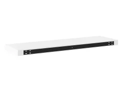 Hot vidaxl Prateleira de parede suspensa 80x23,5x3,8 cm MDF Branco