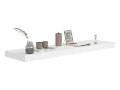 Prateleira de parede suspensa 90x23,5x3,8 cm MDF PT280994^ Prateleira