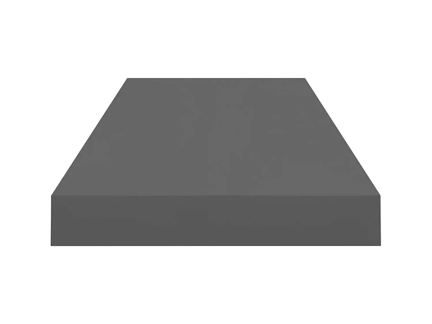Prateleira de parede suspensa 60x23,5x3,8 cm MDF PT315064^ Prateleira