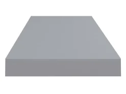 Prateleira de parede suspensa 80x23,5x3,8 cm MDF PT107390^ Prateleira