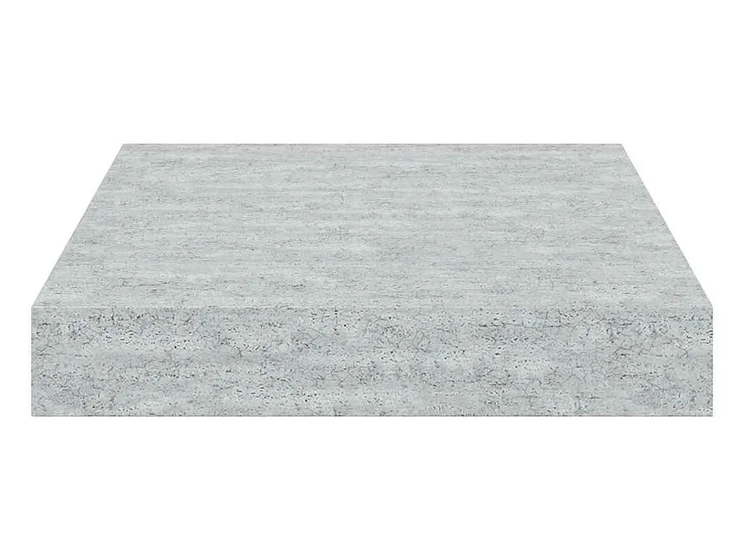 Prateleira|vidaxl Prateleira de parede suspensa 23x23,5x3,8 cm MDF Cinzento