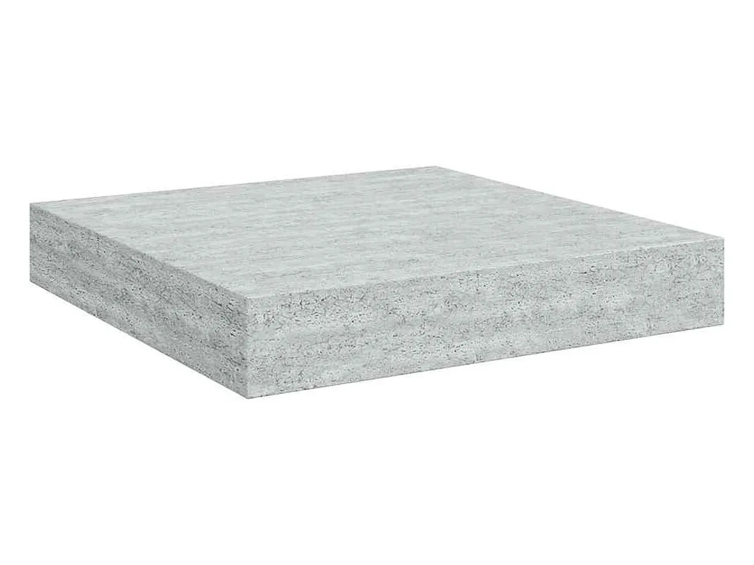 Prateleira|vidaxl Prateleira de parede suspensa 23x23,5x3,8 cm MDF Cinzento