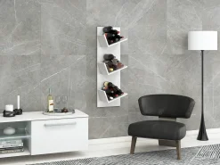 Prateleira|VCM Prateleira de parede Vinosi Branco A. 106 x L. 33 x P. 26 cm Multicor