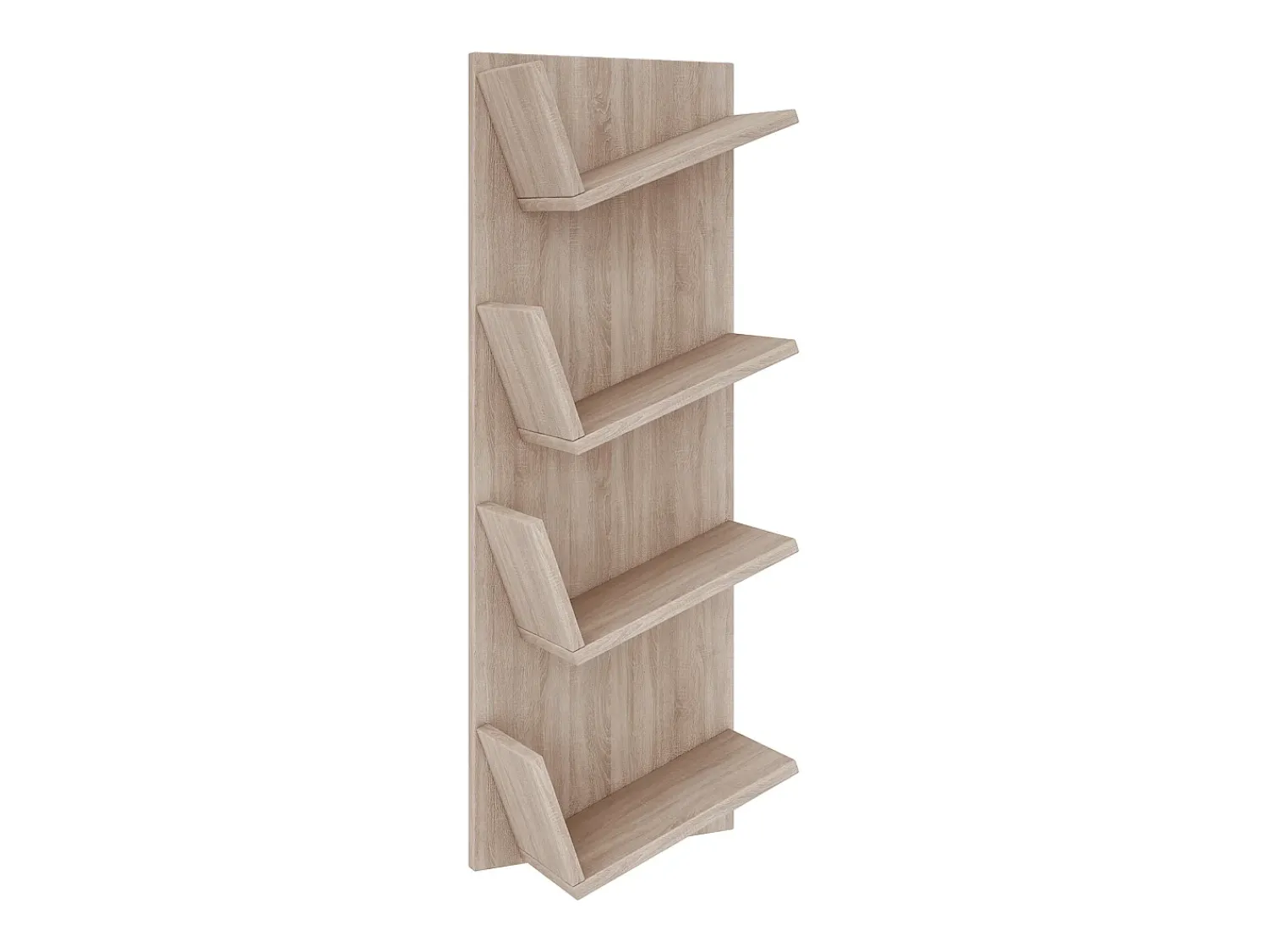 Prateleira|VCM Prateleira de parede Vinosi Carvalho Sonoma (Sägerau) A. 106 x L. 33 x P. 26 cm Multicor