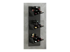 Prateleira*VCM Prateleira de parede Vinosi Preto A. 106 x L. 33 x P. 26 cm Multicor