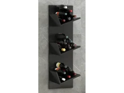Prateleira*VCM Prateleira de parede Vinosi Preto A. 106 x L. 33 x P. 26 cm Multicor