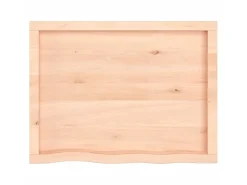 Prateleira* Prateleira de parede 80x60x(2-4) cm carvalho maciço não tratado PT942744 Castanho