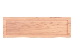 Prateleira* Prateleira de parede 100x30x(2-4) cm carvalho tratado PT413178 Castanho