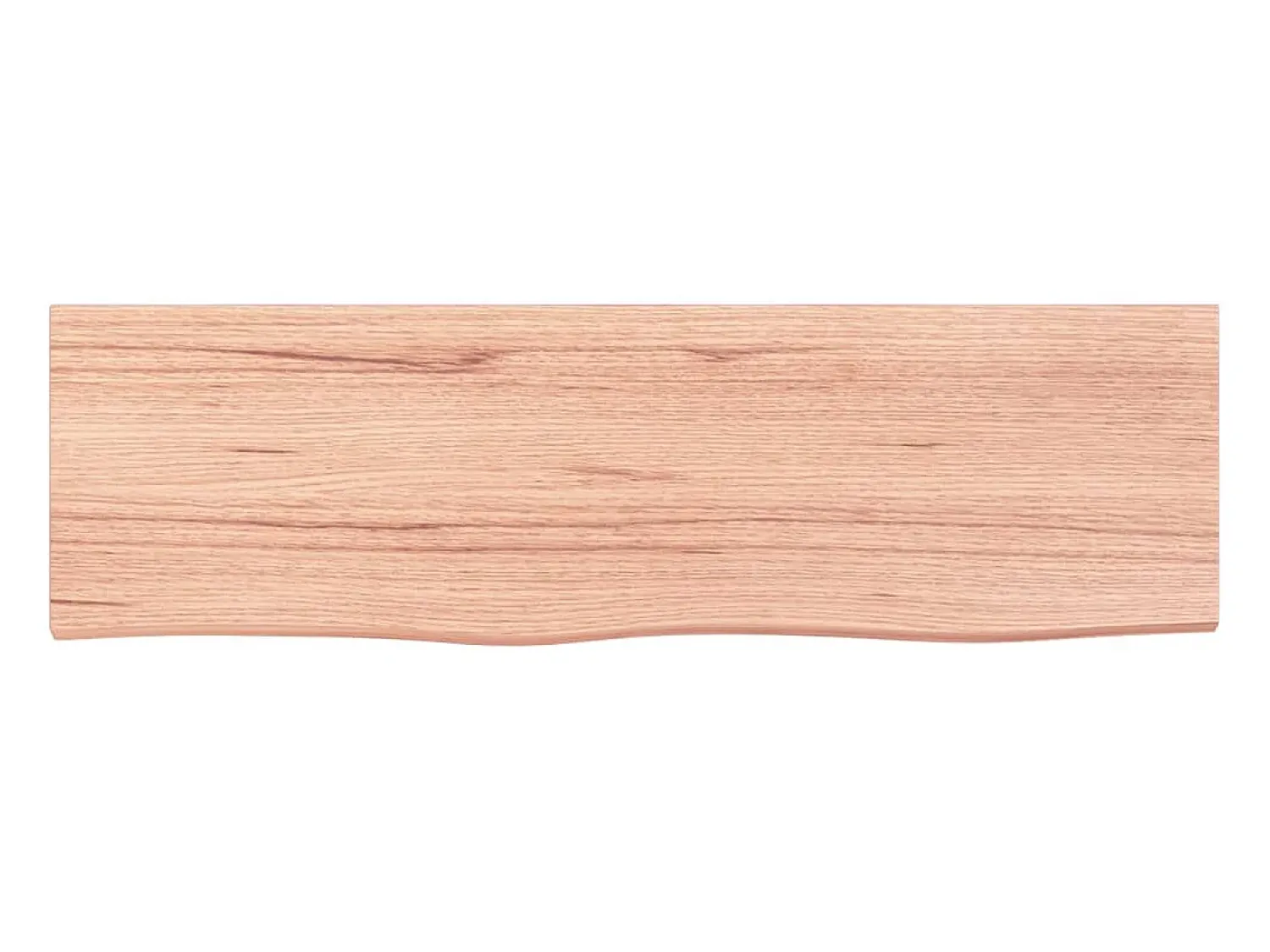 Prateleira*vidaxl Prateleira de parede 100x30x(2-4) cm carvalho tratado Castanho