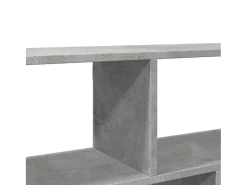 Online vidaxl Prateleira de parede 100x25x50 cm deriv. madeira cinza cimento Cinzento