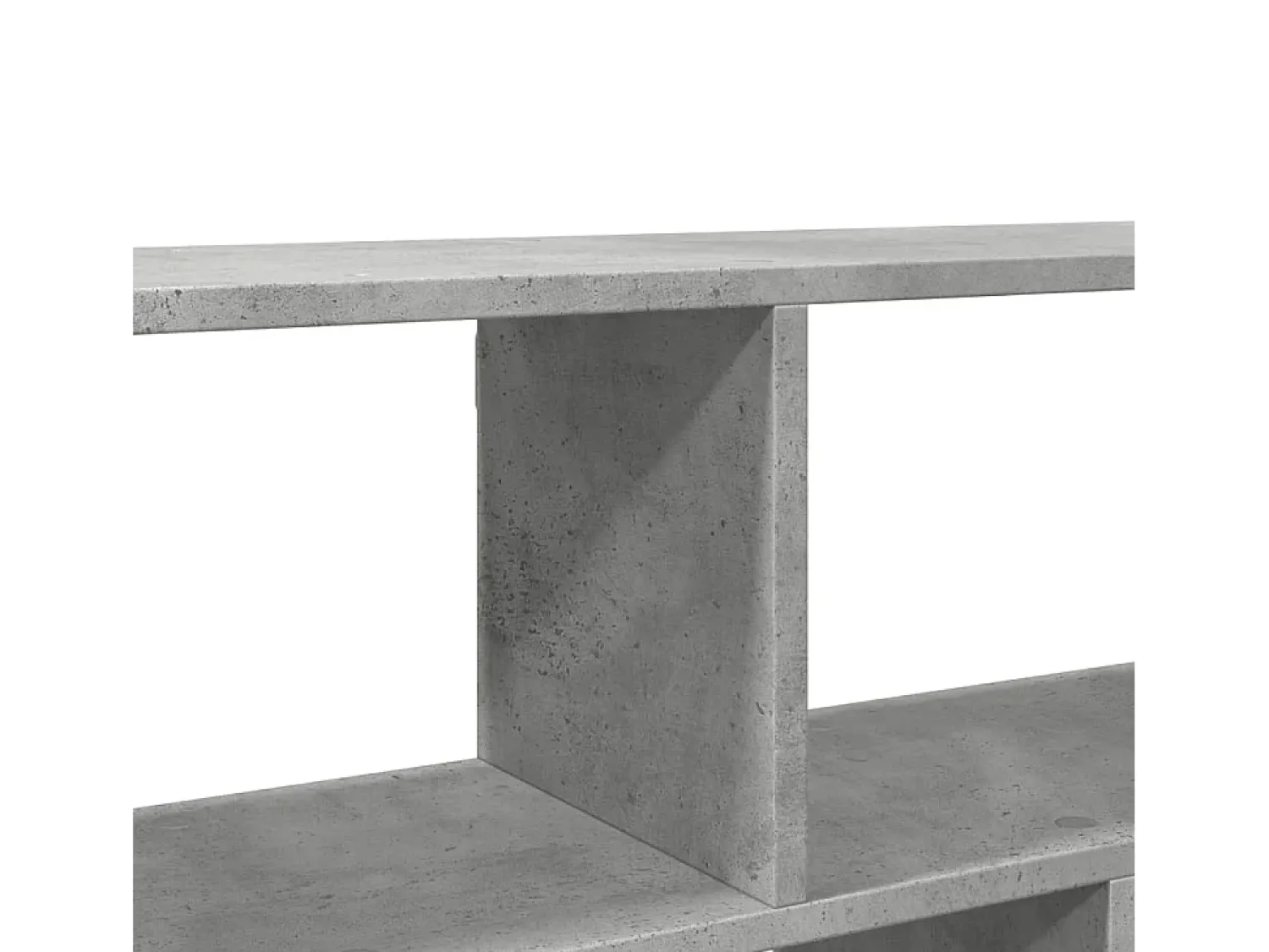 Online vidaxl Prateleira de parede 100x25x50 cm deriv. madeira cinza cimento Cinzento