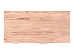 Prateleira de parede 80x40x(2-6) cm carvalho tratado PT879646^ Prateleira