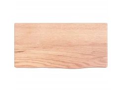 Prateleira| Prateleira de parede 40x20x6 cm carvalho tratado -claro PT878865 Castanho