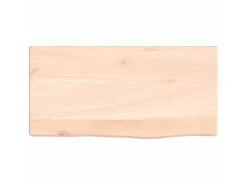 Prateleira de parede 40x20x4 cm carvalho maciço não tratado PT425465^ Prateleira