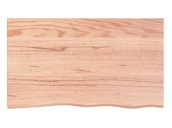 Prateleira| Prateleira de parede 100x60x(2-4) cm carvalho tratado PT595051 Castanho