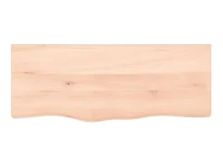 Prateleira de parede 100x40x2 cm carvalho maciço não tratado PT472424^ Prateleira