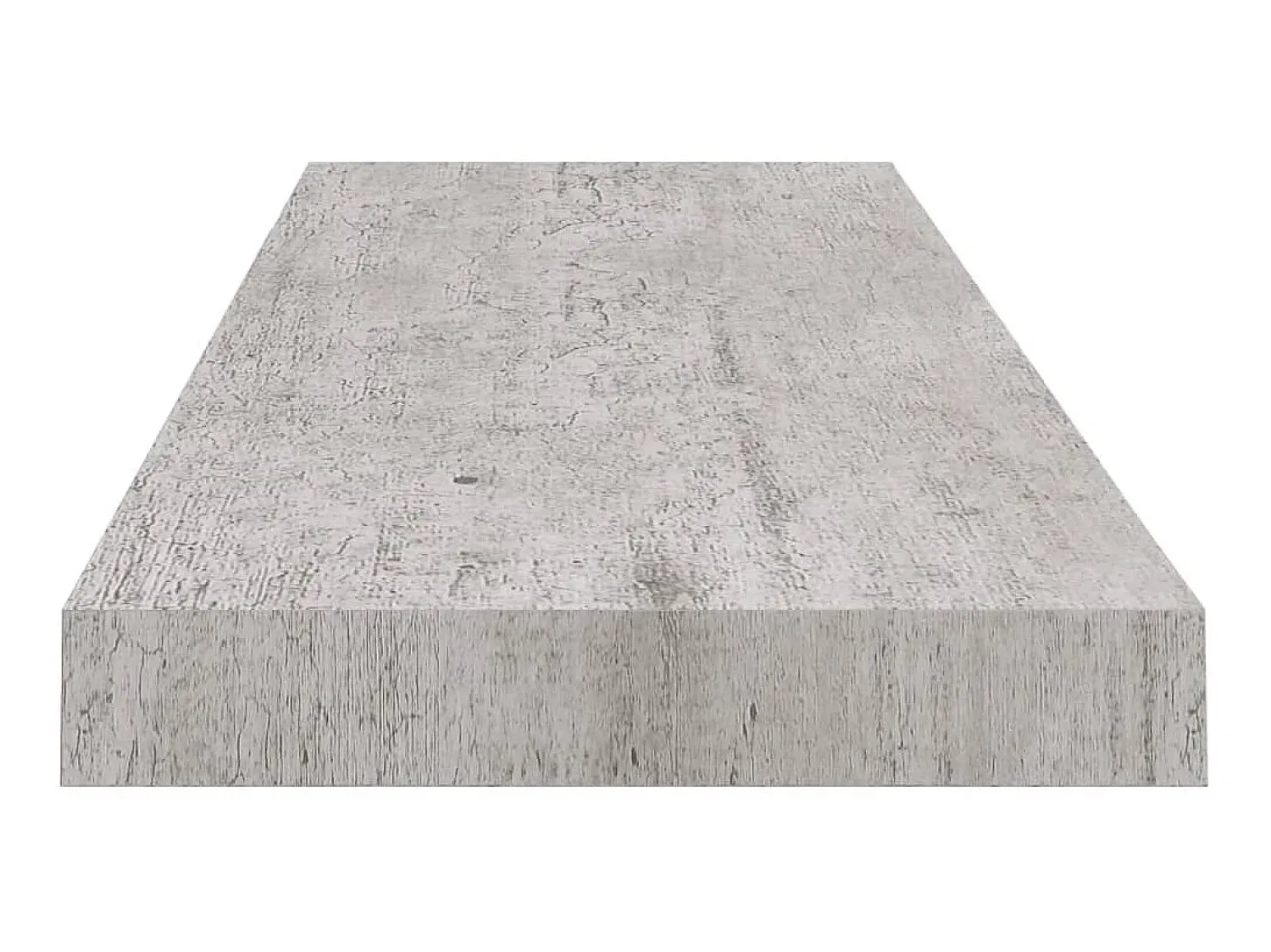 Prateleira| Prateleira de parede 80x23,5x3,8 cm MDF -cimento PT100481 Cinzento