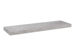 Prateleira| Prateleira de parede 80x23,5x3,8 cm MDF -cimento PT100481 Cinzento